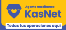 KasNet, agente multibanco. Todas tus operaciones aquí